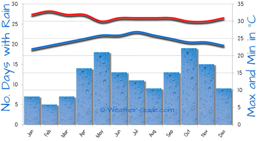 Weather Patterns and Their Impact on Yala Forest: Monsoon Seasons and Temperature Variations